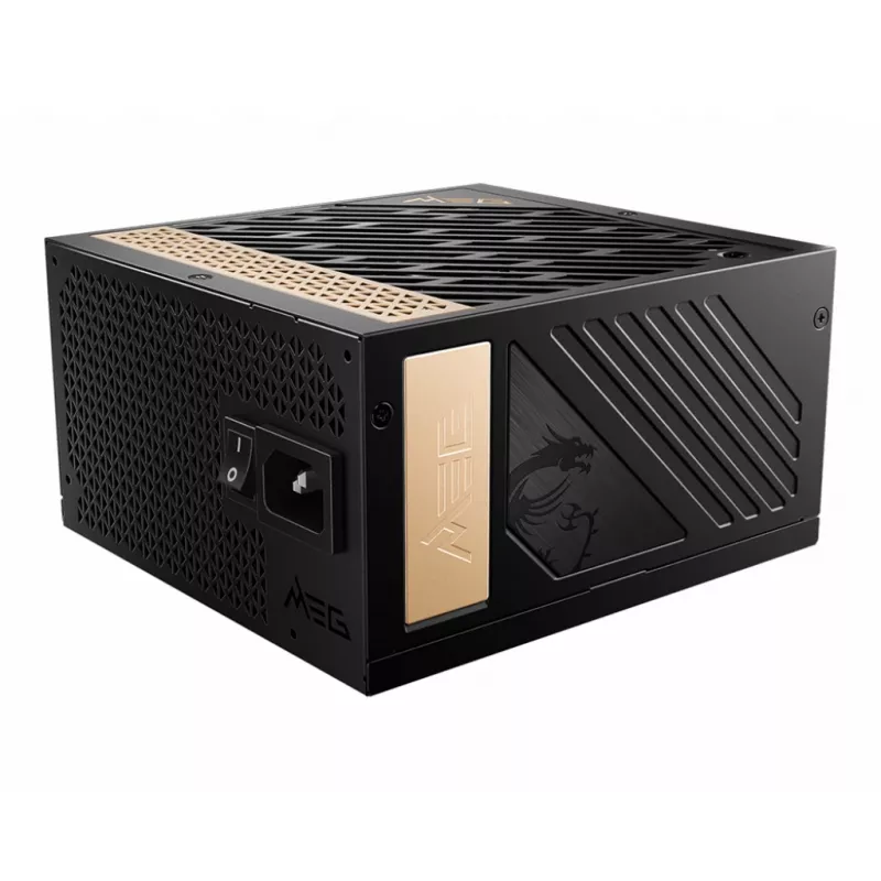 MSI MEG AI1300P PCIE5 zasilacz 1300 W 24-pin ATX ATX Czarny