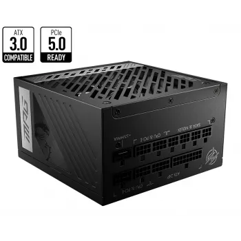 MSI MPG A850G PCIE5 Zasilacz 850 W 24-pin ATX ATX Czarny