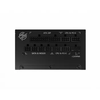 MSI MPG A850G PCIE5 Zasilacz 850 W 24-pin ATX ATX Czarny