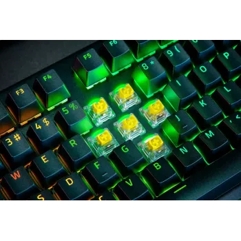 Klawiatura Razer CzarnyWidow V4 Pro Gaming USB QWERTY US International Czarna Mechaniczna RGB LED