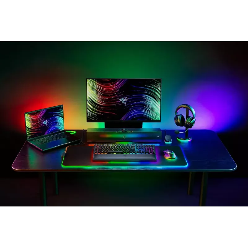 Klawiatura Razer CzarnyWidow V4 Pro Gaming USB QWERTY US International Czarna Mechaniczna RGB LED
