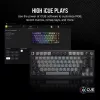 Mechaniczna klawiatura gamingowa Corsair K65 PLUS WIRELESS RGB Wireless USB Czarna