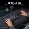 Mechaniczna klawiatura gamingowa Corsair K65 PLUS WIRELESS RGB Wireless USB Czarna