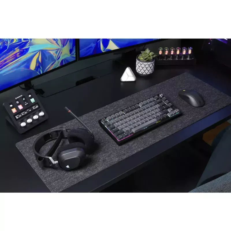 Mechaniczna klawiatura gamingowa Corsair K65 PLUS WIRELESS RGB Wireless USB Czarna