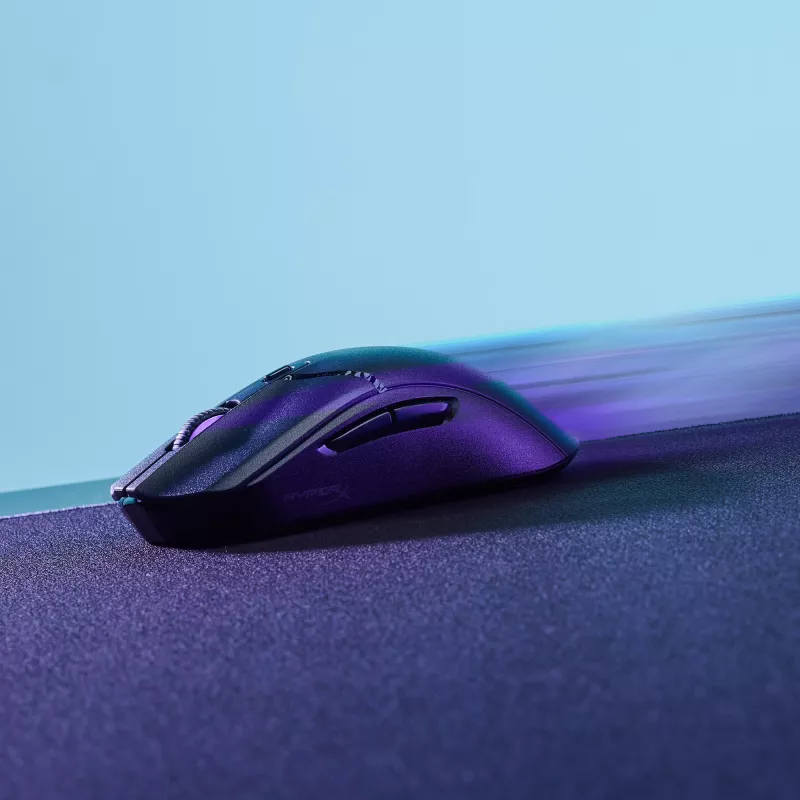 HyperX Pulsefire Haste 2 Core Wls - Mysz gamingowa (czarna/czarna)