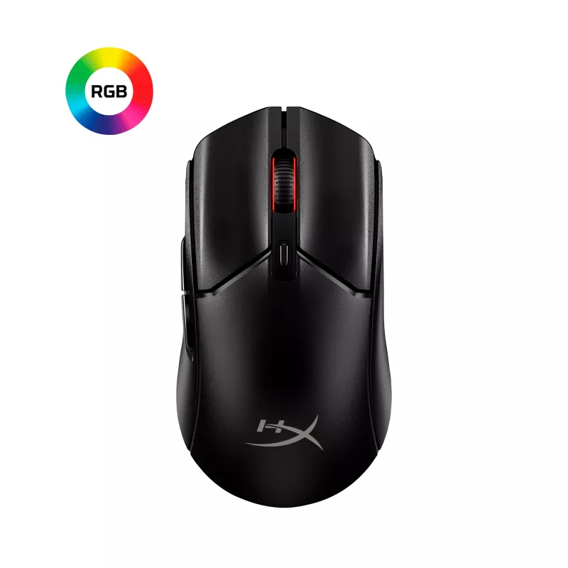 HyperX Pulsefire Haste 2 Core Wls - Mysz gamingowa (czarna/czarna)