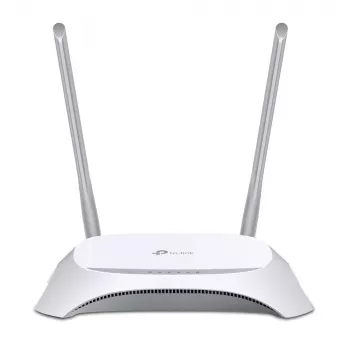 TP-Link TL-MR3420 router bezprzewodowy Fast Ethernet Jednopasmowy (2.4 GHz) Czarny, Biały