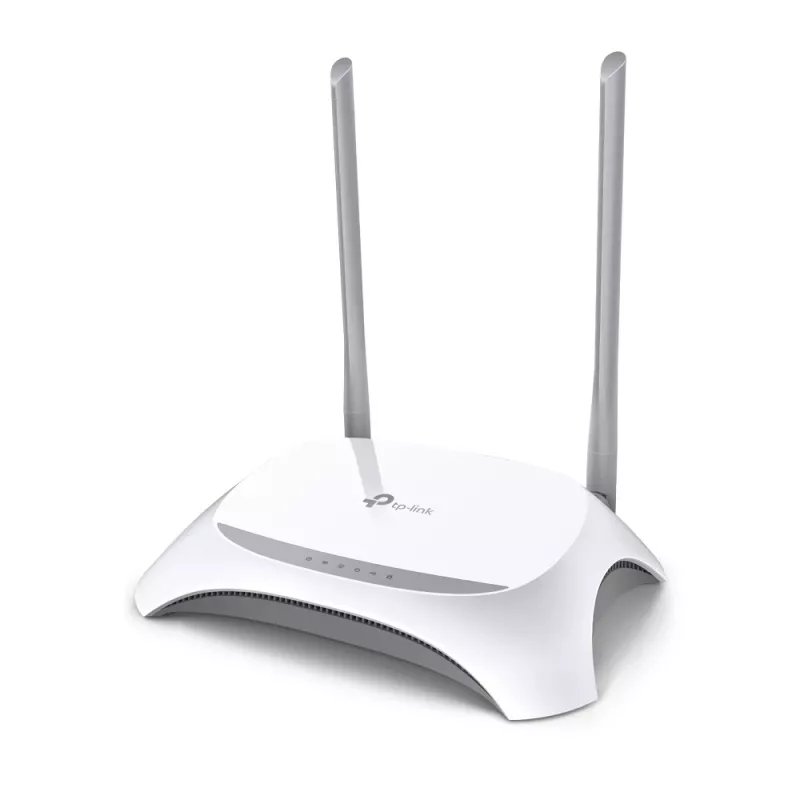 TP-Link TL-MR3420 router bezprzewodowy Fast Ethernet Jednopasmowy (2.4 GHz) Czarny, Biały
