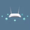 TP-Link TL-MR3420 router bezprzewodowy Fast Ethernet Jednopasmowy (2.4 GHz) Czarny, Biały
