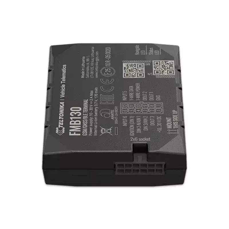 Lokalizator GPS Teltonika FMB130 Samochodowy Czarny