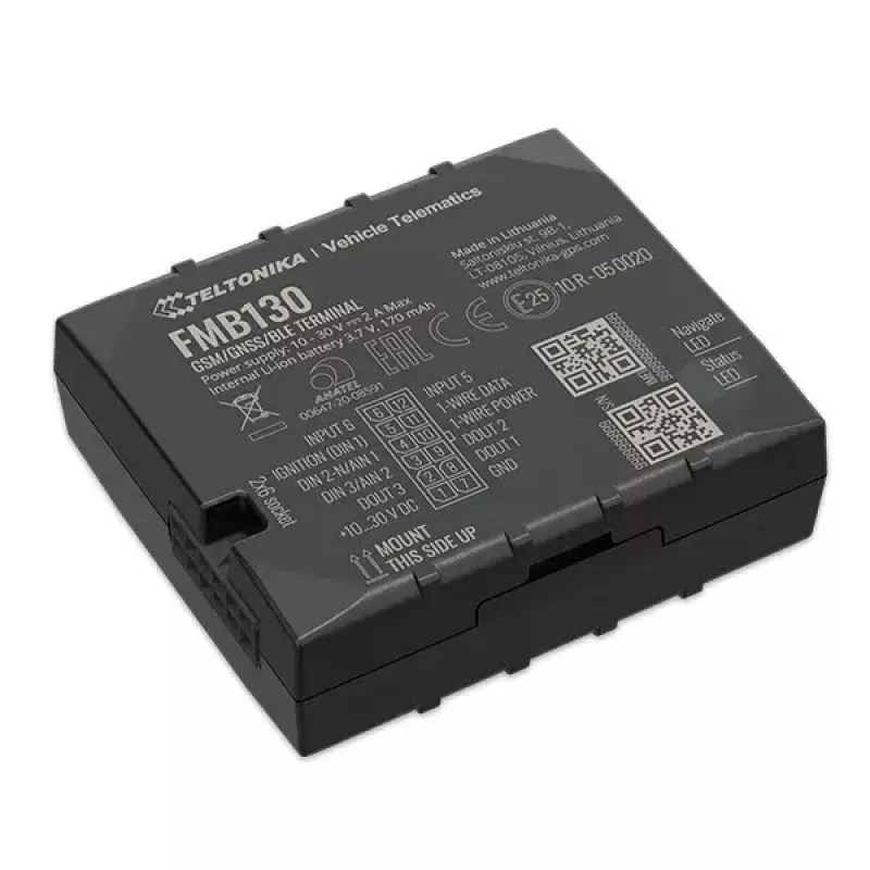 Lokalizator GPS Teltonika FMB130 Samochodowy Czarny