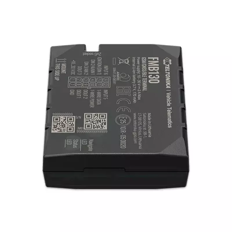 Lokalizator GPS Teltonika FMB130 Samochodowy Czarny