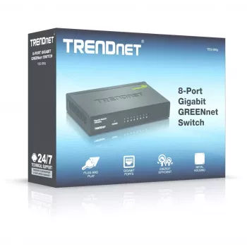 Niezarządzalny przełącznik Trendnet GREENnet TEG-S82G
