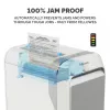 Fellowes LX Series Niszczarka do papieru LX221 20 kartek niszczarka mikrotnąca z wysuwanym koszem 30 l najwyższe bezpieczeństwo P5 biała