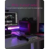 ICY BOX IB-DK8801-TB4 Przewodowy Thunderbolt 4 Antracytowy, Czarny