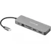 Sandberg USB-C 13-in-1 Travel Dock, USB Typu C, zasilanie 100 W, Ethernet 1000 Mbit/s
