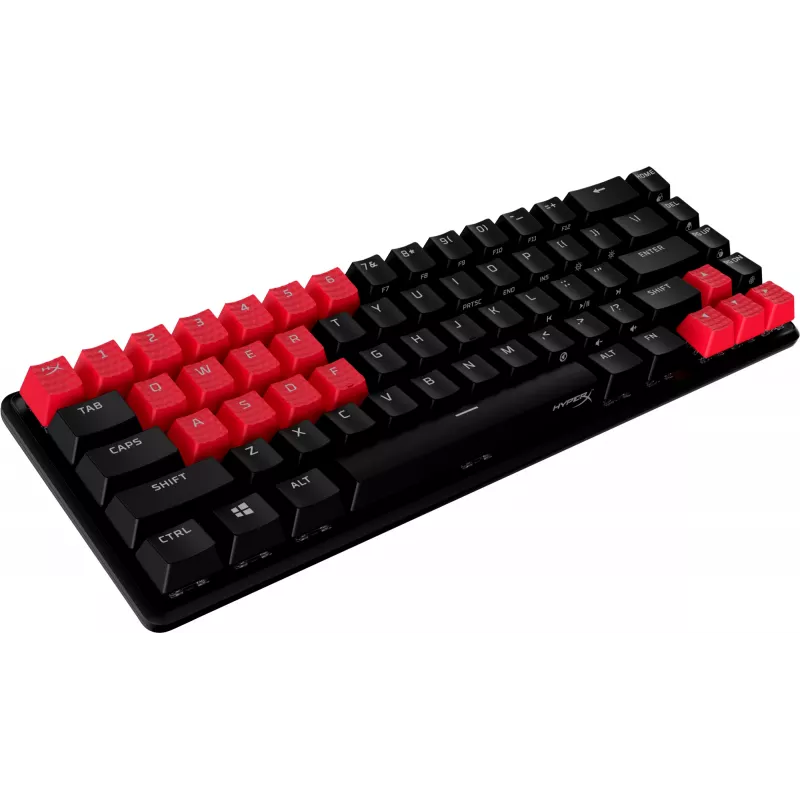 HyperX Rubber Keycaps - zestaw akcesoriów do gier - czerwony (układ US)
