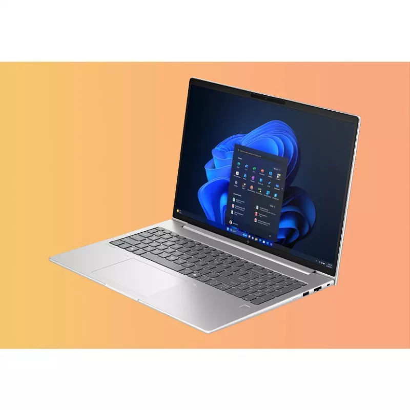HP EliteBook 6 G1a AMD Ryzen™ 5 220 Laptop 40,6 cm (16 cali) WUXGA 16 GB DDR5-SDRAM Wi-Fi 7 (802.11be) Windows 11 Pro Srebrny