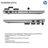 HP EliteBook 6 G1i Intel Core Ultra 5 225U Laptop 33,8 cm (13,3 cala) WUXGA 16 GB DDR5-SDRAM Wi-Fi 7 (802.11be) Windows 11 Pro AI PC Srebrny