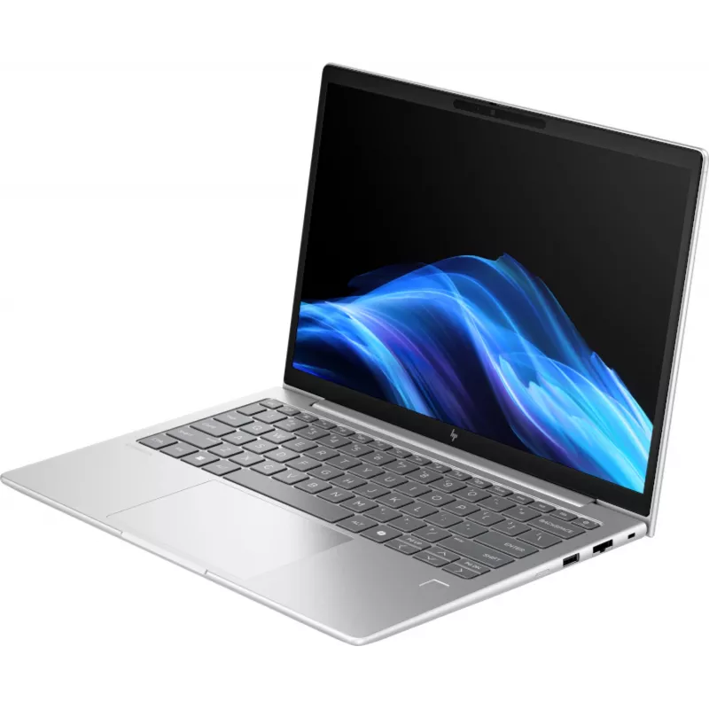 HP EliteBook 6 G1i Intel Core Ultra 5 225U Laptop 33,8 cm (13,3 cala) WUXGA 16 GB DDR5-SDRAM Wi-Fi 7 (802.11be) Windows 11 Pro AI PC Srebrny