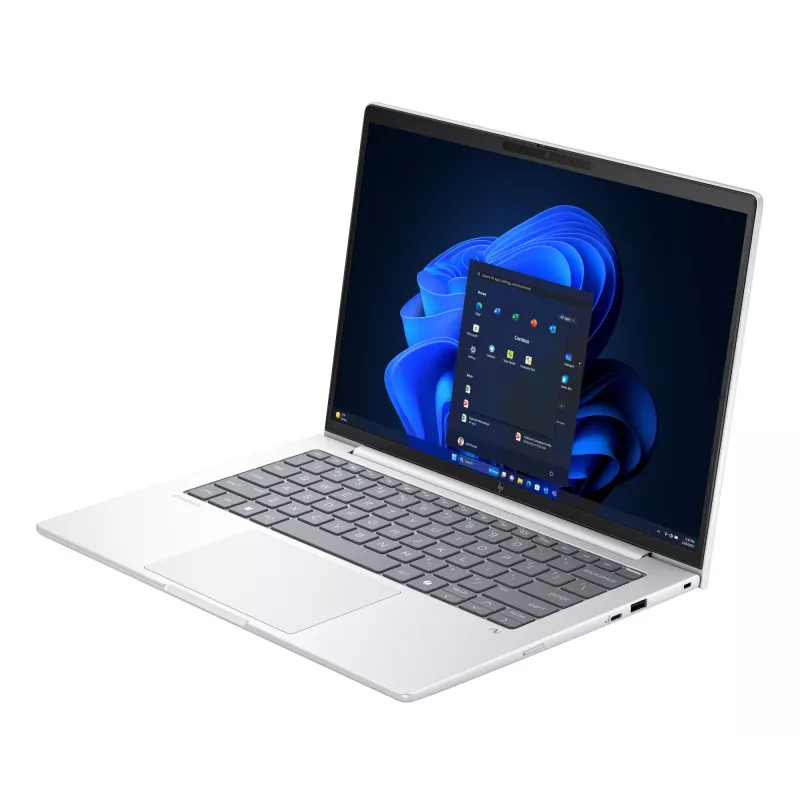 Laptop HP EliteBook 8 G1a Next Gen AI PC Copilot+ AMD Ryzen AI 5 340 14 cali WUXGA 24 GB DDR5 512 GB SSD Windows 11 Pro Srebrny