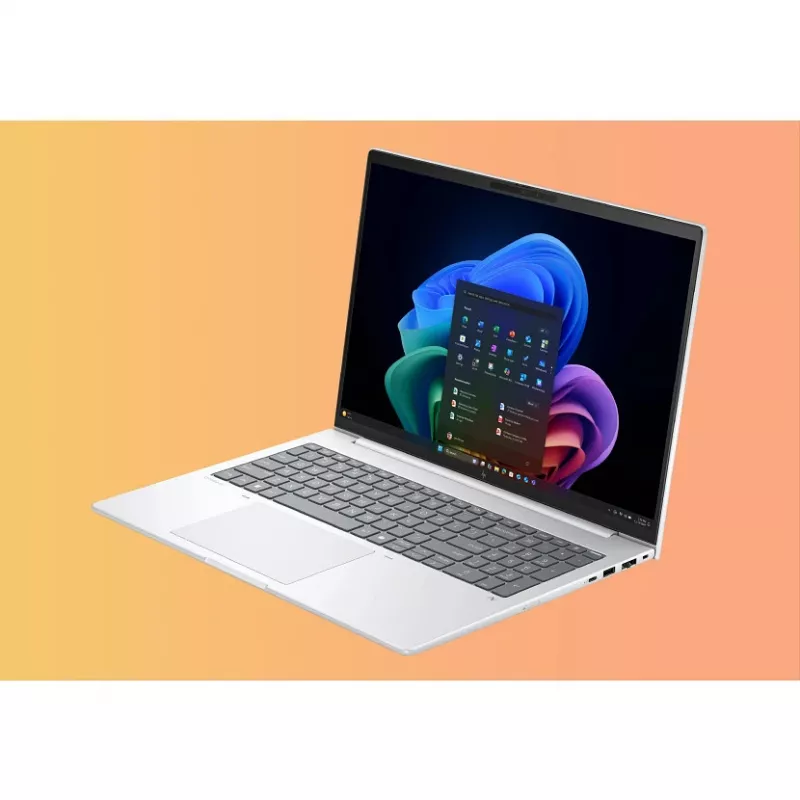 Laptop HP EliteBook 8 G1a Next Gen AI Copilot+ AMD Ryzen AI 5 340 16 cali WUXGA 24 GB DDR5 512 GB SSD Wi‑Fi 7 Windows 11 Pro Srebrny