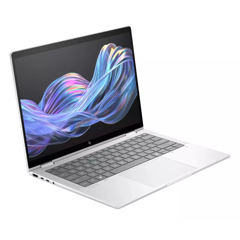 HP EliteBook X Flip G1i Next Gen AI PC Copilot+ PC Intel Core Ultra 7 258V Hybrid (2-w1) 35,6 cm (14 cali) Ekran dotykowy WUXGA 32 GB LPDDR5x-SDRAM Wi-Fi 7 (802.11be) Windows 11 Pro Srebrny