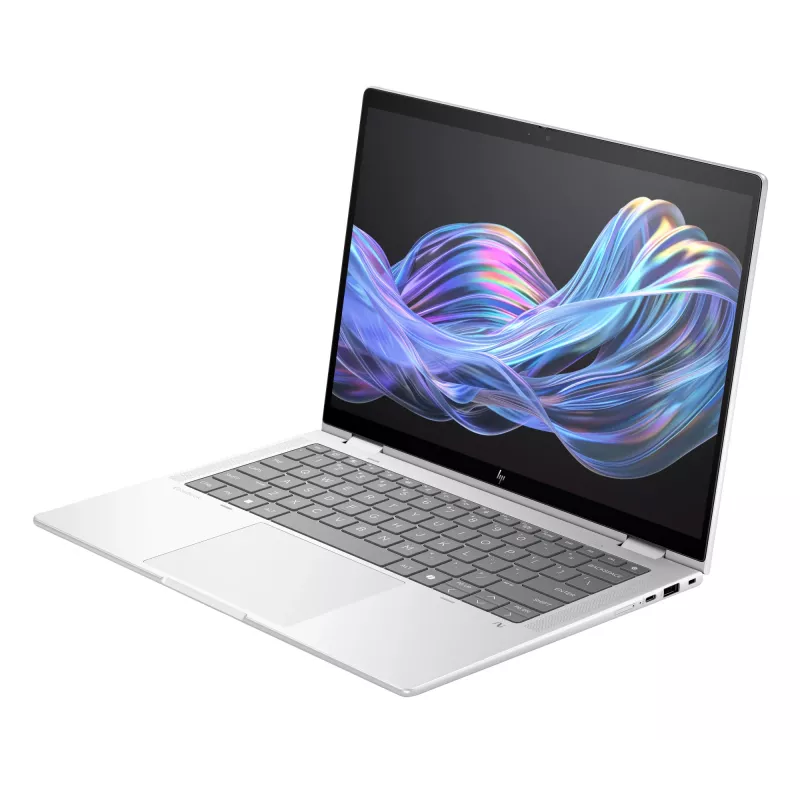 HP EliteBook X Flip G1i Next Gen AI PC Copilot+ PC Intel Core Ultra 7 258V Hybrid (2-w1) 35,6 cm (14 cali) Ekran dotykowy WUXGA 32 GB LPDDR5x-SDRAM Wi-Fi 7 (802.11be) Windows 11 Pro Srebrny