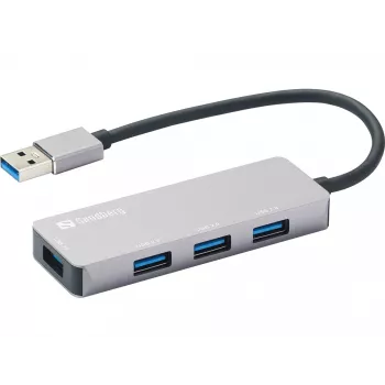 Sandberg Hub USB-A 1xUSB3.0+3x2.0 SAVER