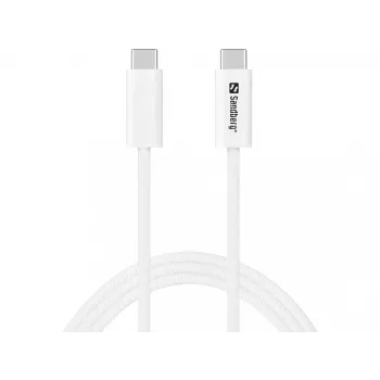 Przewód Sandberg USB-C>C USB4 240W 40Gbps 1M