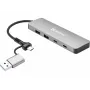 Sandberg USB-C/A to 2xUSB-A+2xUSB-C Hub