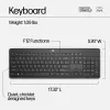 Bezprzewodowa mysz i klawiatura HP 230 Full-size Czarny