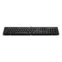Klawiatura HP 125 USB WD KBD Bulk 12 pełnowymiarowa przewodowa QWERTY