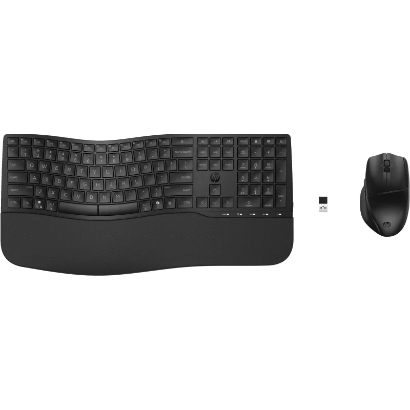 Zestaw HP 685 Comfort Dual-Mode Klawiatura i Mysz Pełnowymiarowa Bezprzewodowa Bluetooth