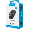 Mysz Sandberg USB-C, symetryczna, optyczna, USB Type-C, 1200 DPI, czarna