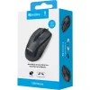 Mysz USB Sandberg, praworęczna, optyczna, USB typu A, 1200 DPI, czarna