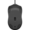 HP Wired mysz 100, Symetryczna, Optyczna, USB Typ-A, 1600 DPI, Czarna