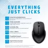 Mysz HP 435 Multi-Device Wireless RF Wireless + Bluetooth
