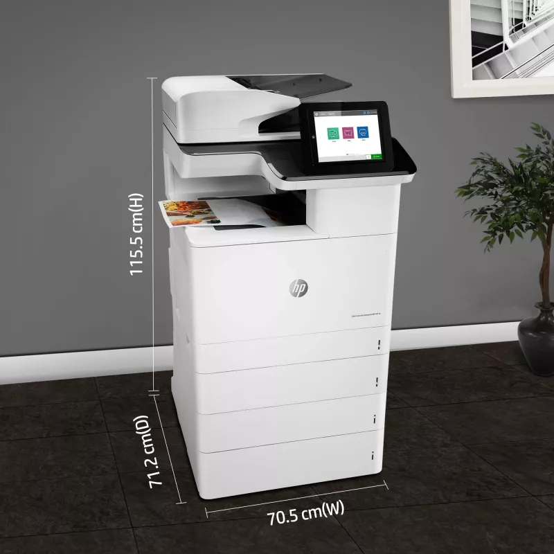 HP Color LaserJet Enterprise MFP M776dn, Laser, Druk kolorowy, 1200 x 1200 DPI, A3, Druk bezpośredni, Czarny, Biały