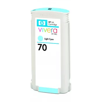 Kaseta HP 70 Hell cyjan C9390A 130 ml
