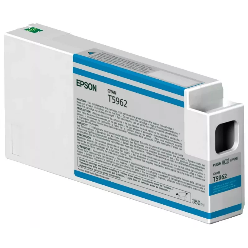 Epson Singlepack cyjan T596200 UltraChrome HDR 350 ml, Cyjan, 350 ml, 1 szt.