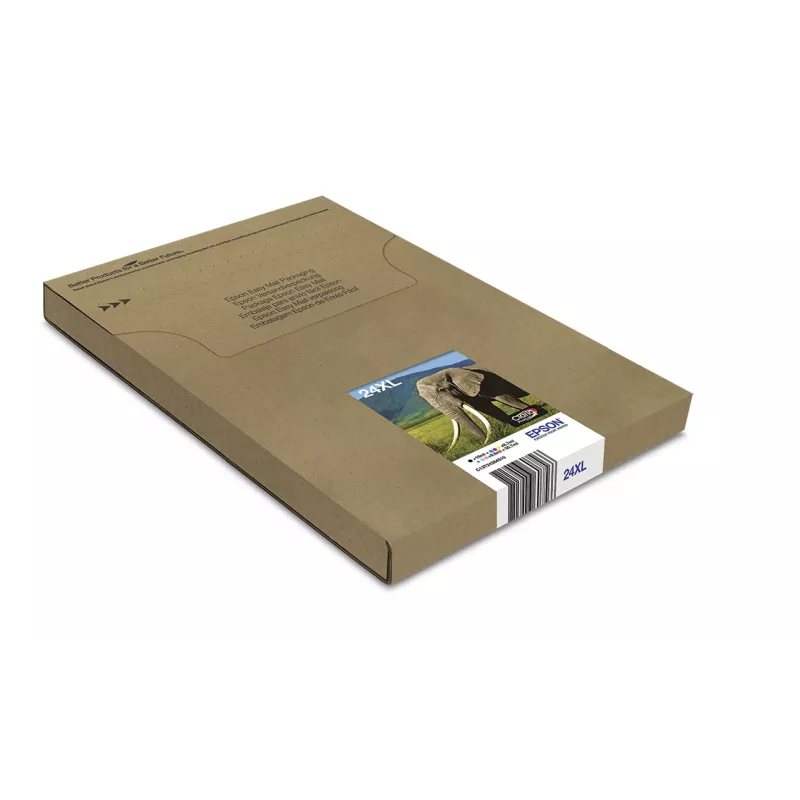 Epson Multipack 6 kolorów 24XL EasyMail, czarny, cyjan, jasny cyjan, magenta, jasna magenta, żółty, Epson, Wysoka wydajność (XL), 10 ml, 8,7 ml, 55,7 ml