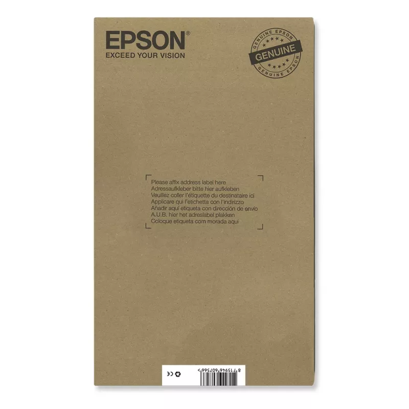 Epson Multipack 6 kolorów 24XL EasyMail, czarny, cyjan, jasny cyjan, magenta, jasna magenta, żółty, Epson, Wysoka wydajność (XL), 10 ml, 8,7 ml, 55,7 ml