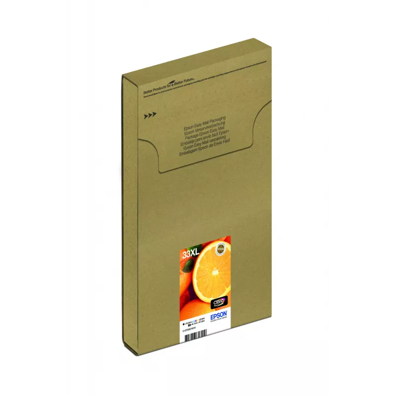 Epson pomarańczowys zestaw 5 kolorów 33XL Claria Premium Ink EasyMail