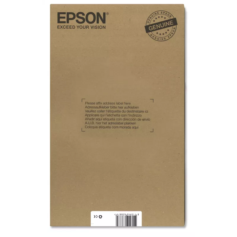 Epson Strawberry Multipack 4-kolory 29 EasyMail, Standardowa Wydajność, Czarny, cyjan, magenta, Żółty, 5.3 ml, 3.2 ml, 1 szt., Wielopak