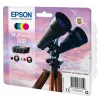 Epson Multipack 4-kolory 502 Atrament, Standardowa wydajność, Czarny, cyjan, magenta, Żółty, 4,6 ml, 3,3 ml, 1 szt., 210 stron