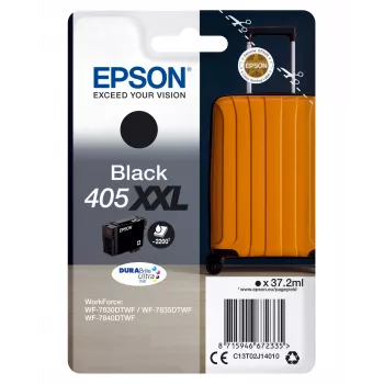 Epson 405XXL wkład atramentowy 1 szt. Oryginalny Extra (Super) High Yield Czarny