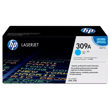 Oryginalny wkład tonerowy HP 309A cyjan do LaserJet 1 szt.