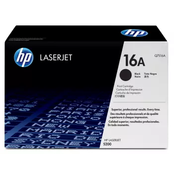 Oryginalny czarny toner HP 16A do LaserJet
