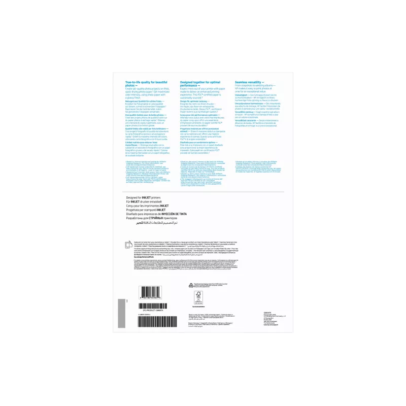 HP Advanced Photo Paper Glossy 250 g/m2 A3 (297 x 420 mm) 20 arkuszy
